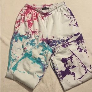 Tie dye joggers